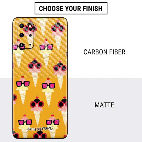 Bouffants and Broken Hearts Ice Cream with Shades Galaxy S20 Plus Skin