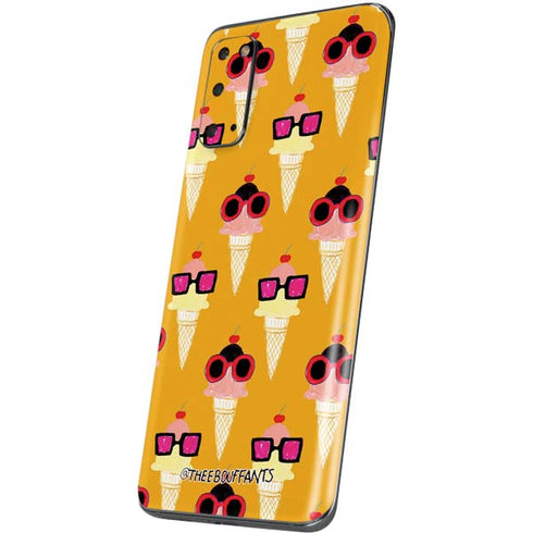 Bouffants and Broken Hearts Ice Cream with Shades Galaxy S20 Skin