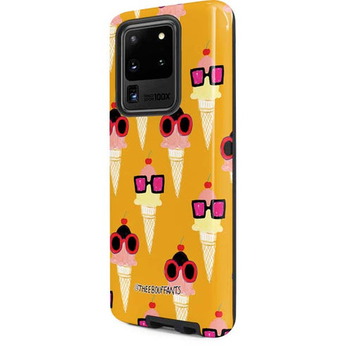 Bouffants and Broken Hearts Ice Cream with Shades Galaxy S20 Ultra 5G Pro Case
