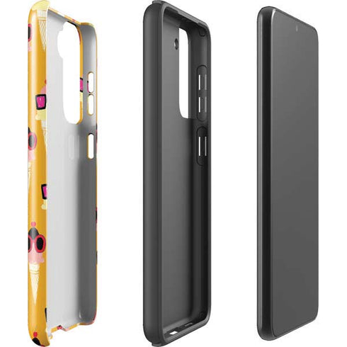 Bouffants and Broken Hearts Ice Cream with Shades Galaxy S21 5G Pro Case