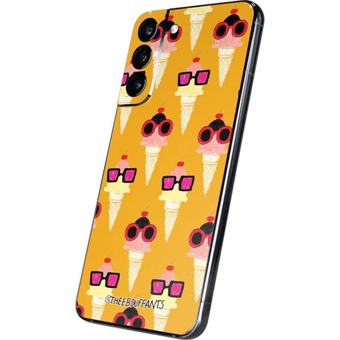 Bouffants and Broken Hearts Ice Cream with Shades Galaxy S22 Plus Skin