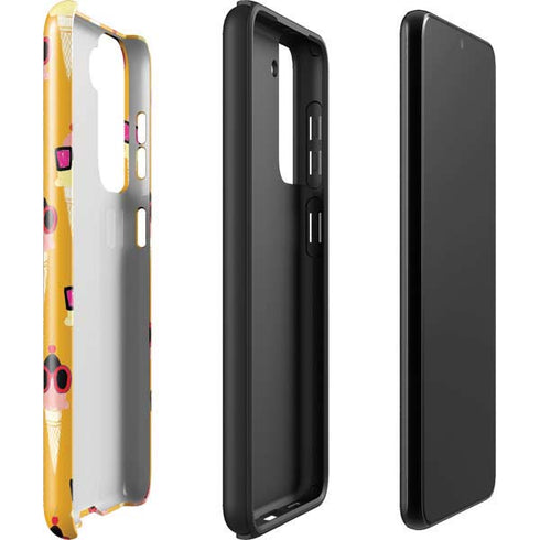 Bouffants and Broken Hearts Ice Cream with Shades Galaxy S22 Pro Case