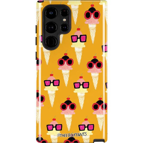 Bouffants and Broken Hearts Ice Cream with Shades Galaxy S22 Ultra Pro Case