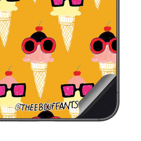 Bouffants and Broken Hearts Ice Cream with Shades Galaxy S23 FE Skin