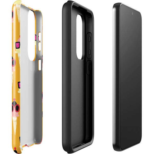 Bouffants and Broken Hearts Ice Cream with Shades Galaxy S23 Plus Pro Case