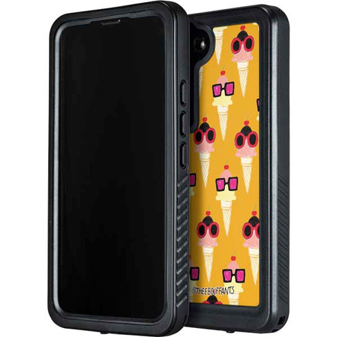 Bouffants and Broken Hearts Ice Cream with Shades Galaxy S23 Plus Waterproof Case