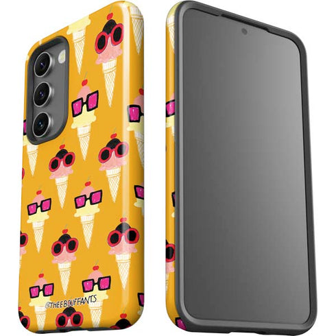 Bouffants and Broken Hearts Ice Cream with Shades Galaxy S23 Pro Case