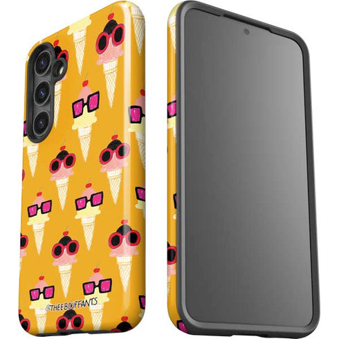 Bouffants and Broken Hearts Ice Cream with Shades Galaxy S24 Impact Case