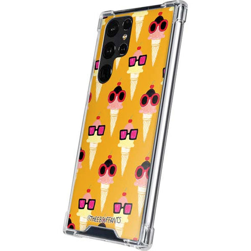 Bouffants and Broken Hearts Ice Cream with Shades Galaxy S24 Ultra Clear Case