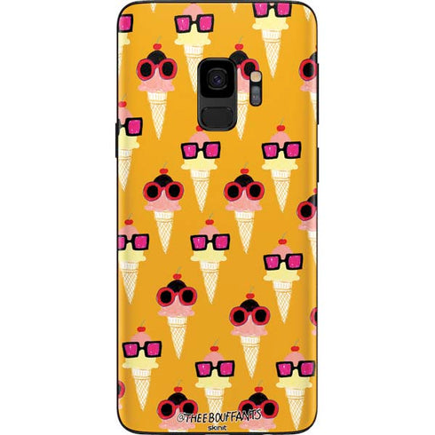 Bouffants and Broken Hearts Ice Cream with Shades Galaxy S9 Skin