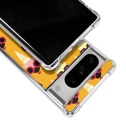 Bouffants and Broken Hearts Ice Cream with Shades Google Pixel 8 Pro Clear Case