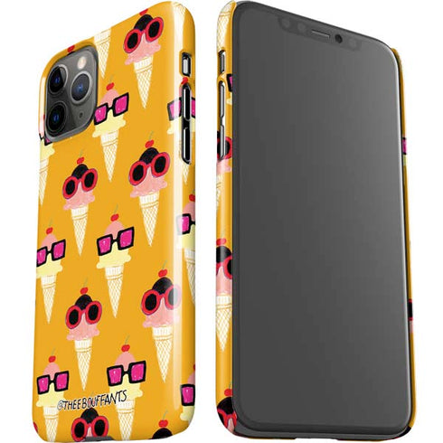 Bouffants and Broken Hearts Ice Cream with Shades iPhone 11 Pro Lite Case