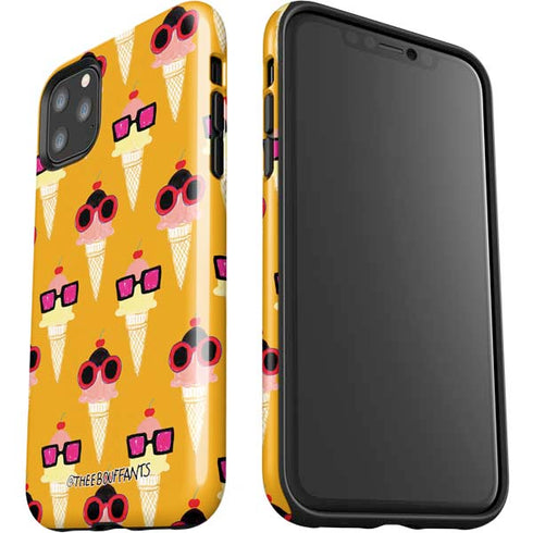 Bouffants and Broken Hearts Ice Cream with Shades iPhone 11 Pro Max Impact Case