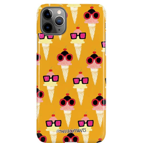 Bouffants and Broken Hearts Ice Cream with Shades iPhone 11 Pro Max Lite Case
