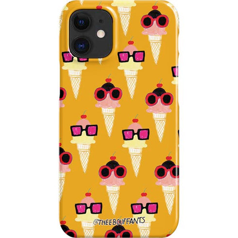 Bouffants and Broken Hearts Ice Cream with Shades iPhone 12 Mini Lite Case