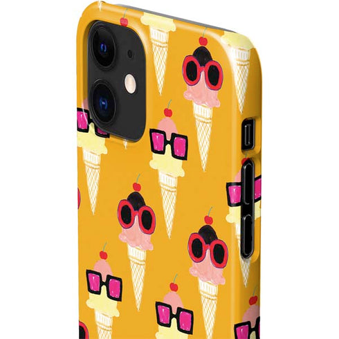 Bouffants and Broken Hearts Ice Cream with Shades iPhone 12 Mini Lite Case