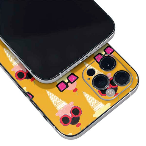 Bouffants and Broken Hearts Ice Cream with Shades iPhone 12 Pro Max Skin