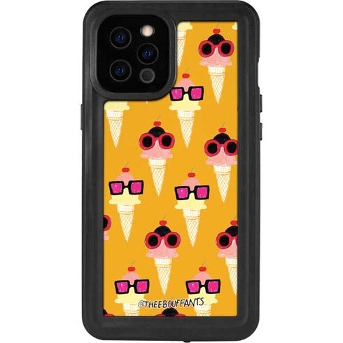Bouffants and Broken Hearts Ice Cream with Shades iPhone 12 Pro Max Waterproof Case