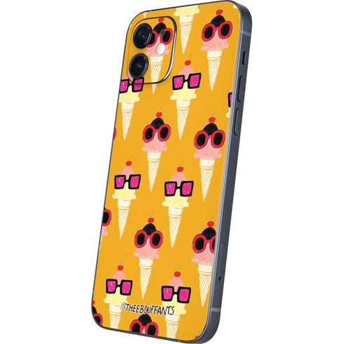 Bouffants and Broken Hearts Ice Cream with Shades iPhone 12 Skin