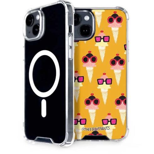 Bouffants and Broken Hearts Ice Cream with Shades iPhone 13 MagSafe Case