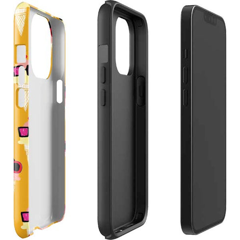 Bouffants and Broken Hearts Ice Cream with Shades iPhone 13 Pro Impact Case