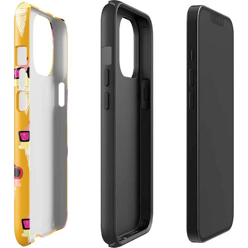 Bouffants and Broken Hearts Ice Cream with Shades iPhone 13 Pro Max Impact Case