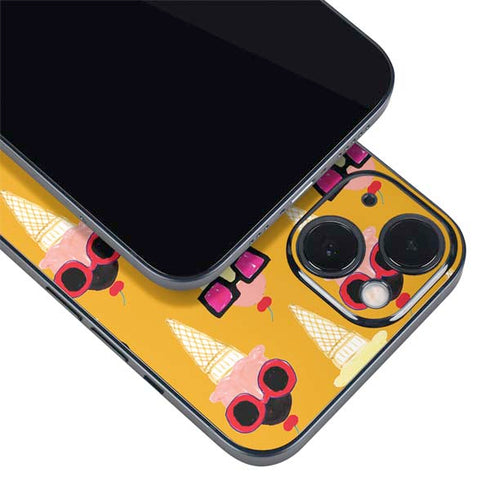 Bouffants and Broken Hearts Ice Cream with Shades iPhone 14 Plus Skin