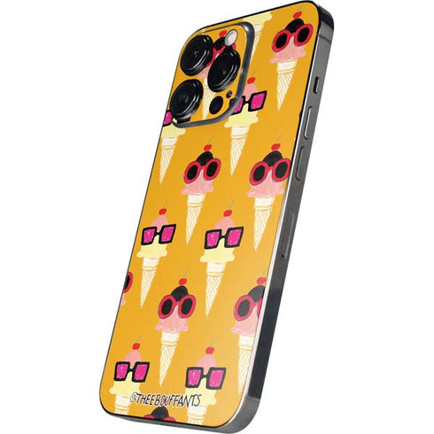 Bouffants and Broken Hearts Ice Cream with Shades iPhone 14 Pro Max Skin