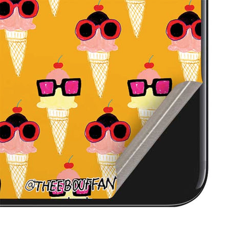 Bouffants and Broken Hearts Ice Cream with Shades iPhone SE (2nd & 3rd Gen) Skin