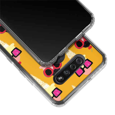 Bouffants and Broken Hearts Ice Cream with Shades LG K51/Q51 Clear Case