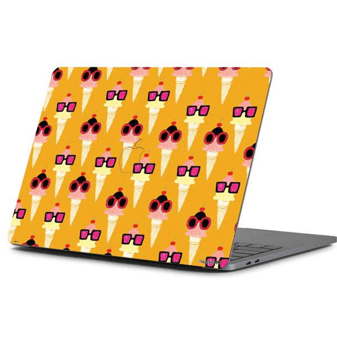 Bouffants and Broken Hearts Ice Cream with Shades Apple MacBook Pro 13-inch Skin