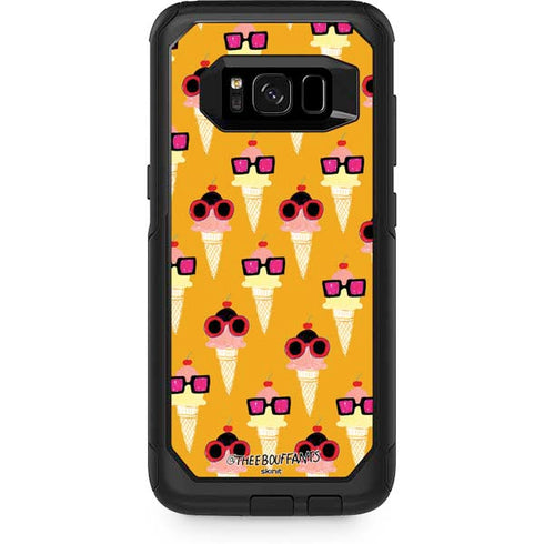 Bouffants and Broken Hearts Ice Cream with Shades Otterbox Commuter Galaxy Skin