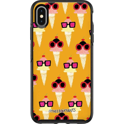 Bouffants and Broken Hearts Ice Cream with Shades Otterbox Symmetry iPhone Skin