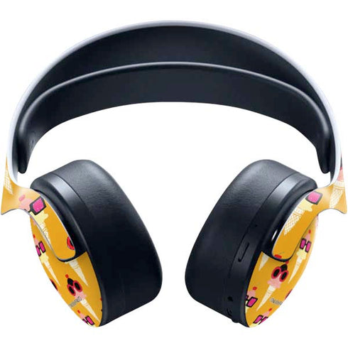 Bouffants and Broken Hearts Ice Cream with Shades PULSE 3D Wireless Headset for PS5 Skin