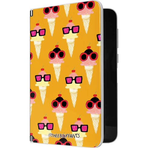 Bouffants and Broken Hearts Ice Cream with Shades Surface Duo Skin