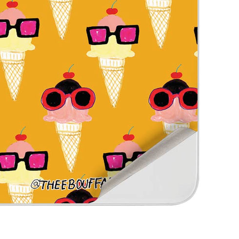 Bouffants and Broken Hearts Ice Cream with Shades Surface Duo Skin