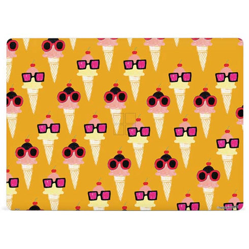 Bouffants and Broken Hearts Ice Cream with Shades Surface Laptop 3 13.5in Skin