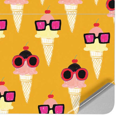 Bouffants and Broken Hearts Ice Cream with Shades Surface Laptop Studio Skin