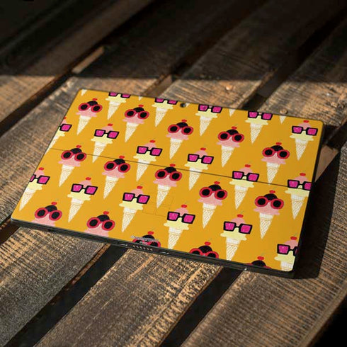 Bouffants and Broken Hearts Ice Cream with Shades Surface Pro 7 Skin
