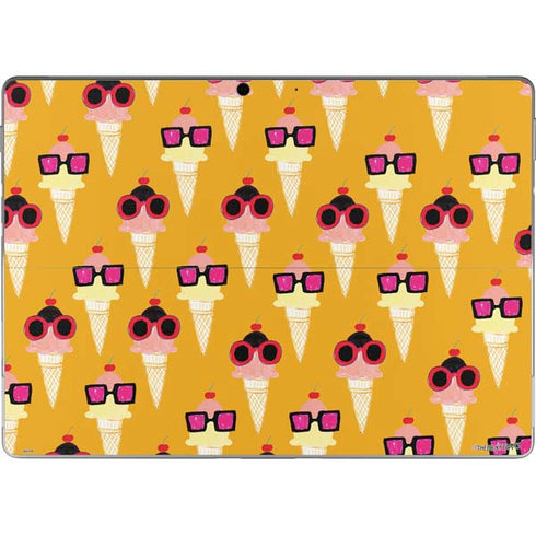 Bouffants and Broken Hearts Ice Cream with Shades Surface Pro 8 Skin