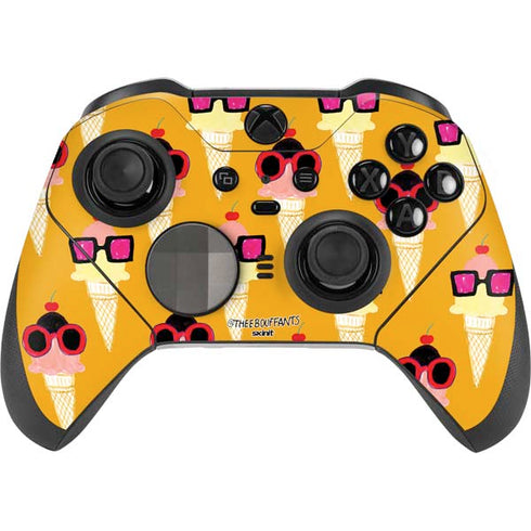 Bouffants and Broken Hearts Ice Cream with Shades Xbox Elite Wireless Controller Series 2 Skin