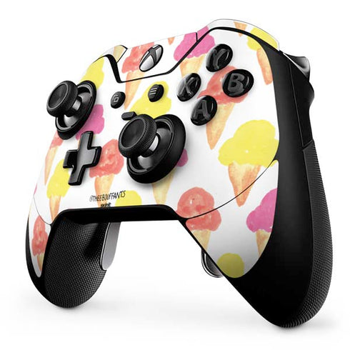 Bouffants and Broken Hearts Ice Cream Xbox One Elite Controller Skin