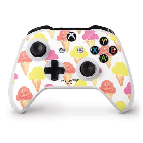 Bouffants and Broken Hearts Ice Cream Xbox One S Controller Skin