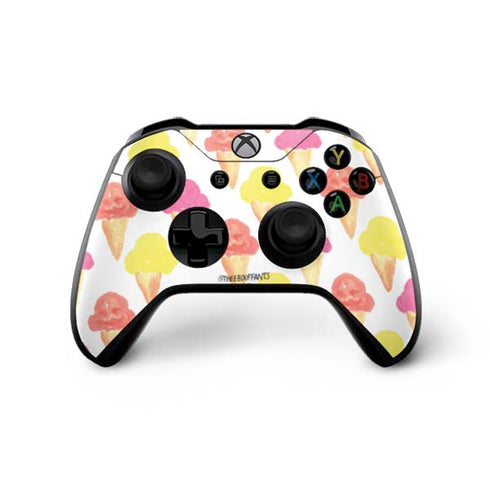 Bouffants and Broken Hearts Ice Cream Xbox One X Controller Skin