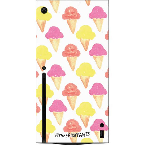 Bouffants and Broken Hearts Ice Cream Xbox Series X Console Skin