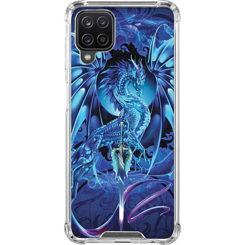 Ruth Thompson Ice Dragon Galaxy A12 Clear Case