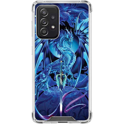 Ruth Thompson Ice Dragon Galaxy A52 5G Clear Case
