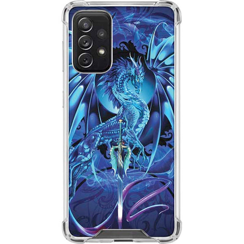 Ruth Thompson Ice Dragon Galaxy A72 5G Clear Case