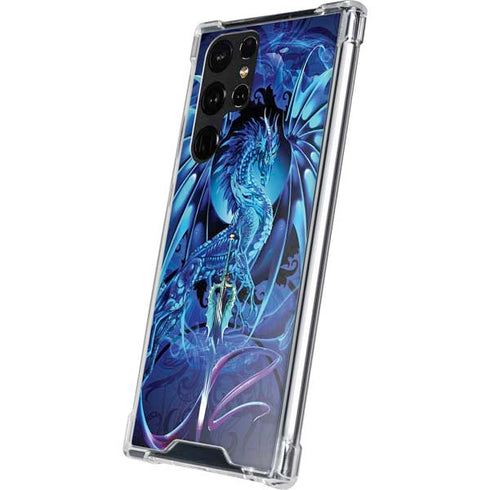 Ruth Thompson Ice Dragon Galaxy S22 Ultra Clear Case