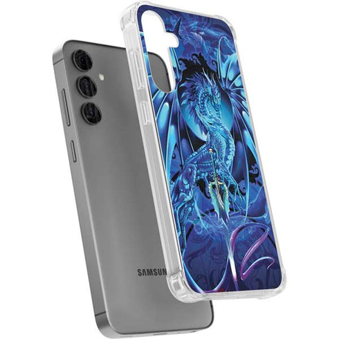 Ice Dragon by Ruth Thompson Galaxy S24 Plus Clear Case